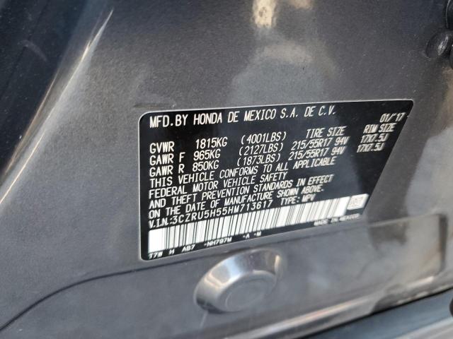 2017 HONDA HR-V EX - 3CZRU5H55HM713617