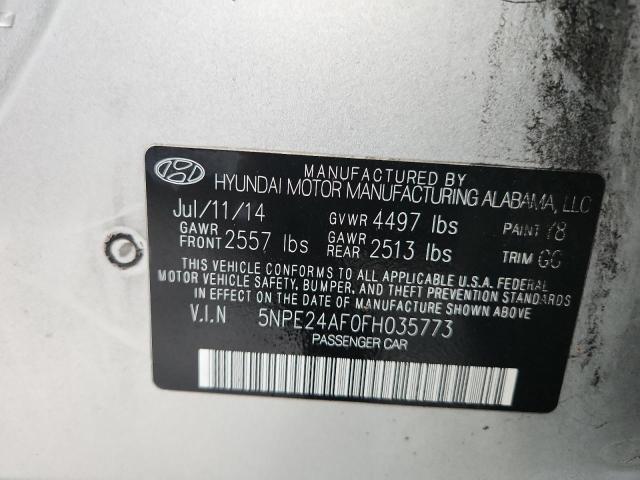 2015 HYUNDAI SONATA SE - 5NPE24AF0FH035773