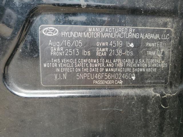 2006 HYUNDAI SONATA GLS #3284115536