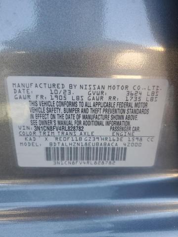 2024 NISSAN VERSA SR - 3N1CN8FV4RL828782