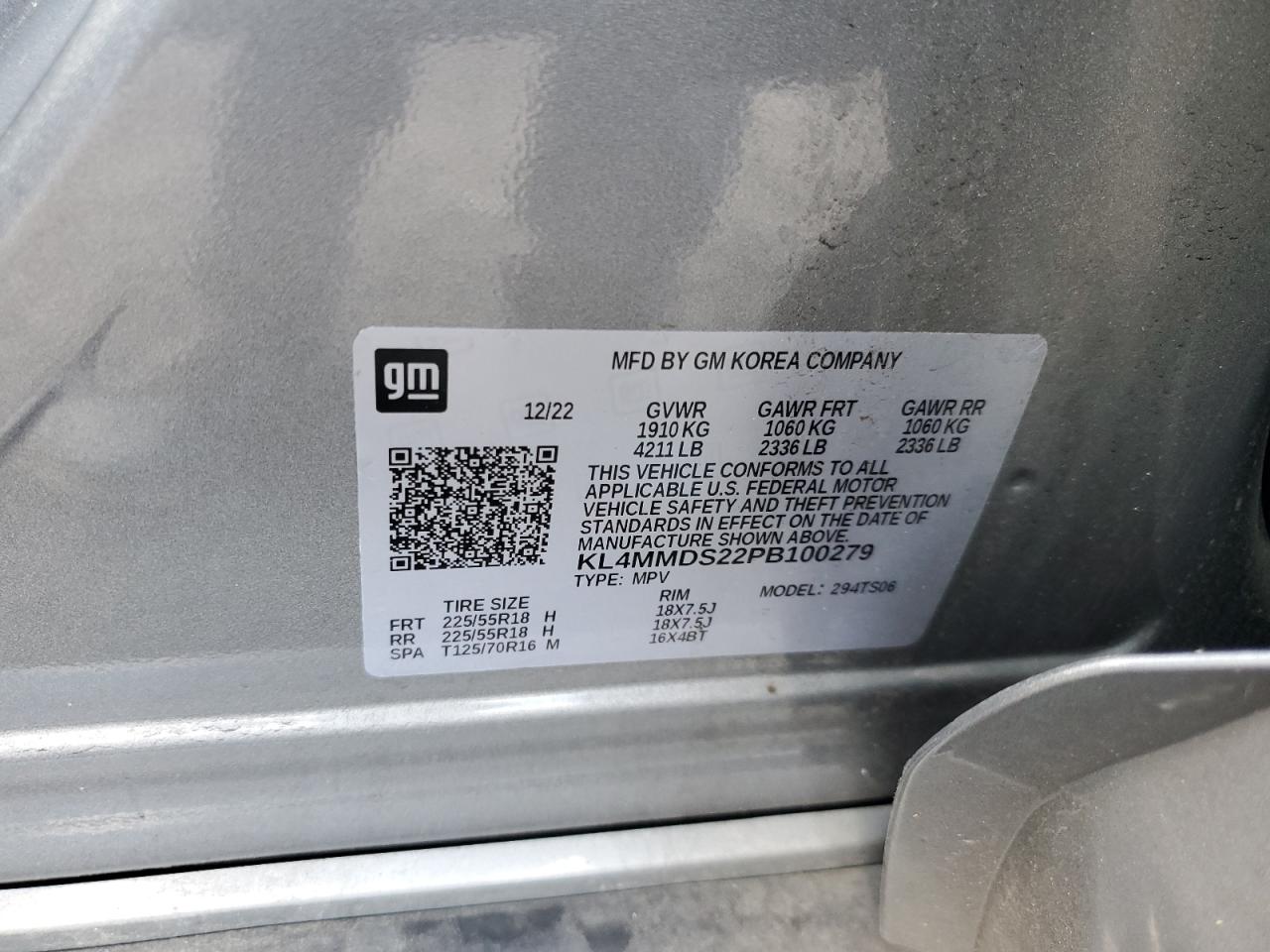 Lot #3302851923 2023 BUICK ENCORE GX