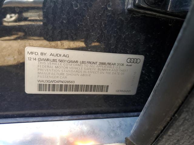 2015 AUDI A8 L QUATT #3286664282