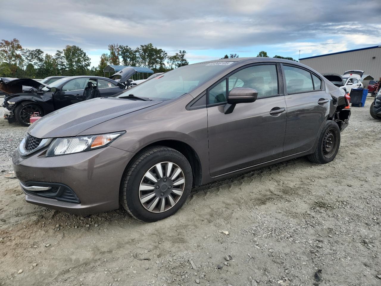 Lot #3277067175 2014 HONDA CIVIC LX