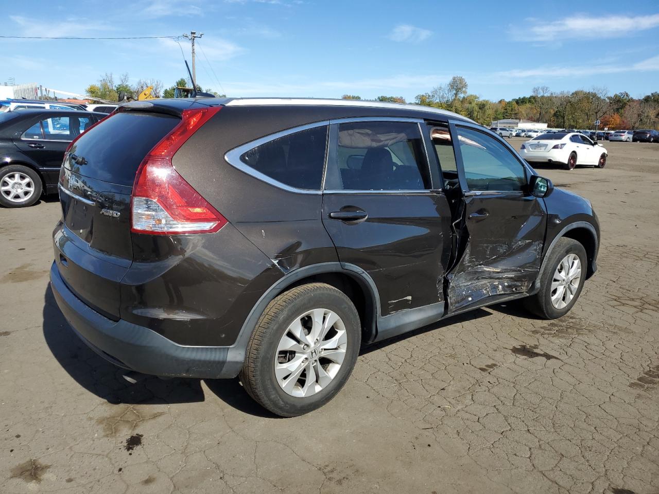Lot #3318869934 2014 HONDA CR-V EXL