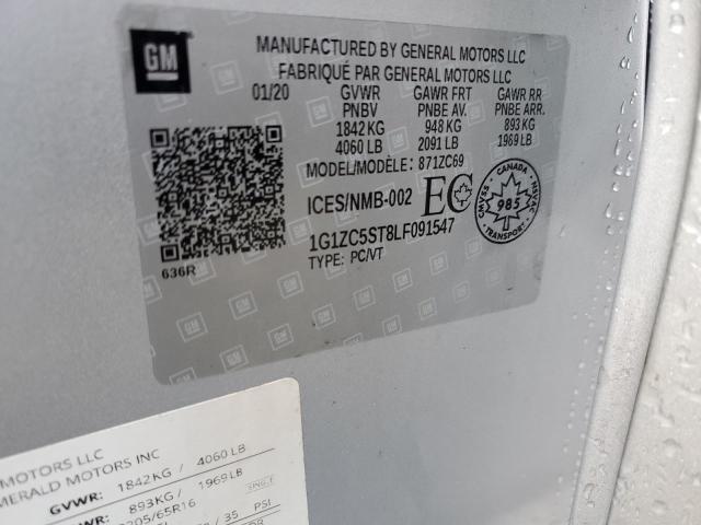 2020 CHEVROLET MALIBU LS - 1G1ZC5ST8LF091547