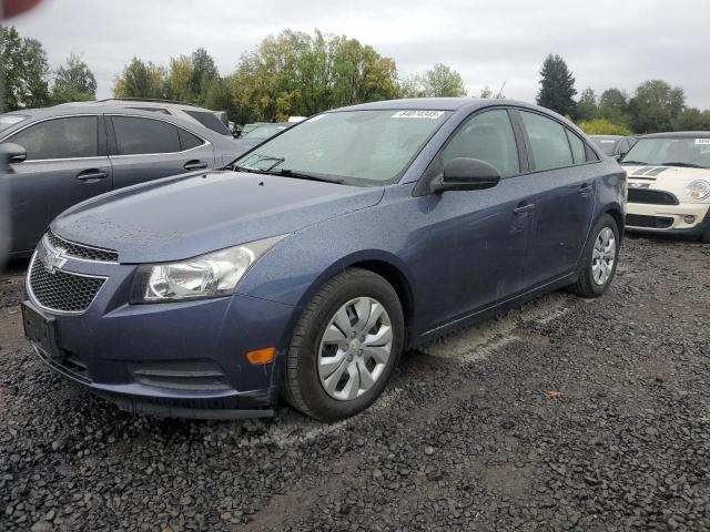 CHEVROLET CRUZE LS 2014 blue sedan 4d gas 1G1PA5SG0E7167503 photo #1