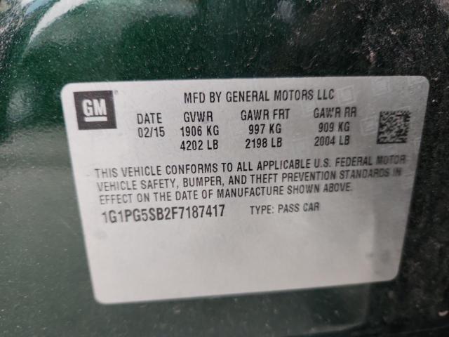 2015 CHEVROLET CRUZE LTZ - 1G1PG5SB2F7187417