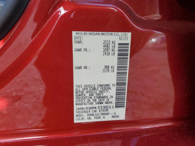 2023 NISSAN ALTIMA SR - 1N4BL4CW8PN359011