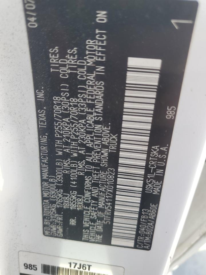 Lot #3301805339 2007 TOYOTA TUNDRA DOU