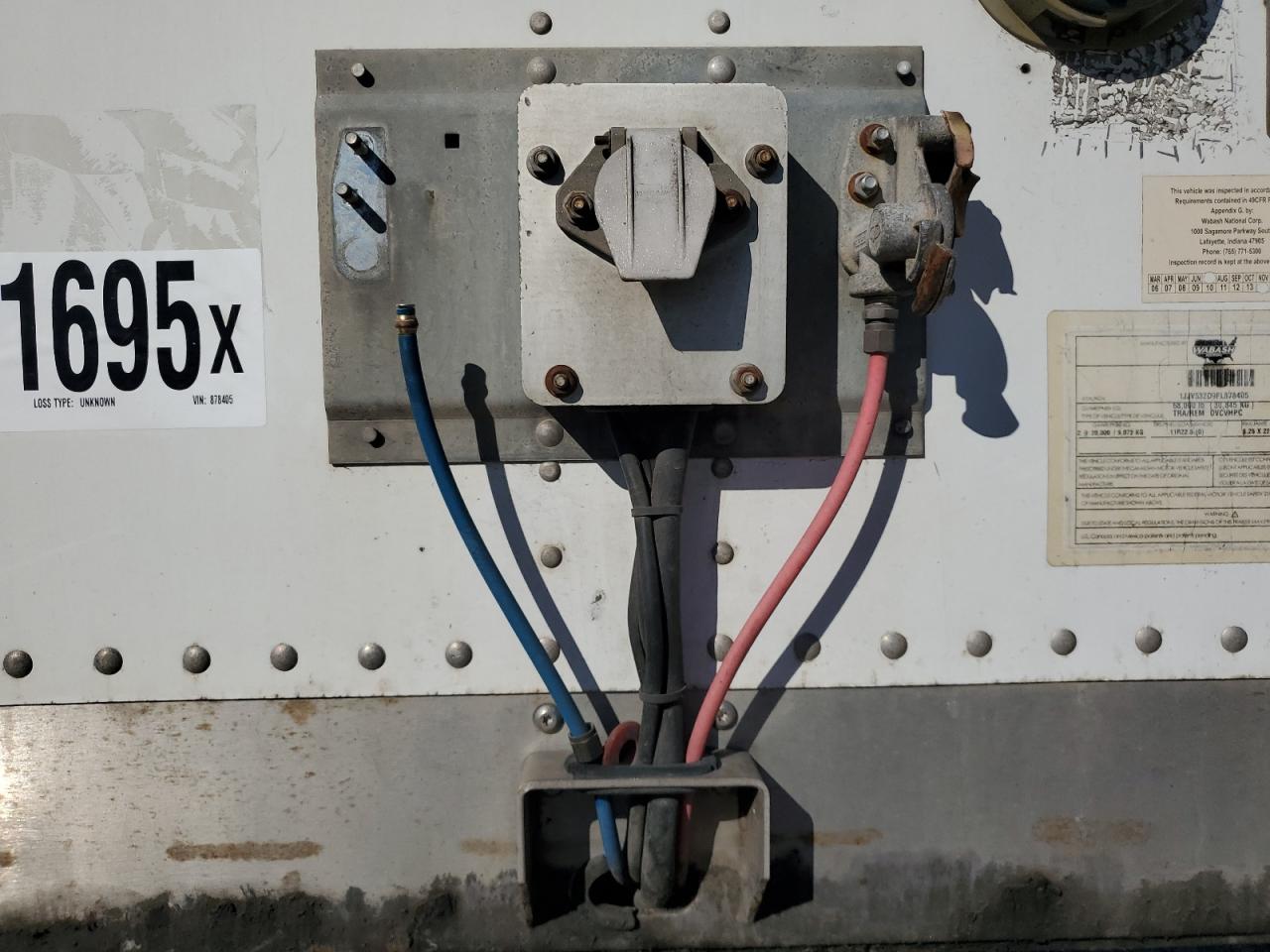 Lot #3269749728 2015 WABASH UNKNOWN