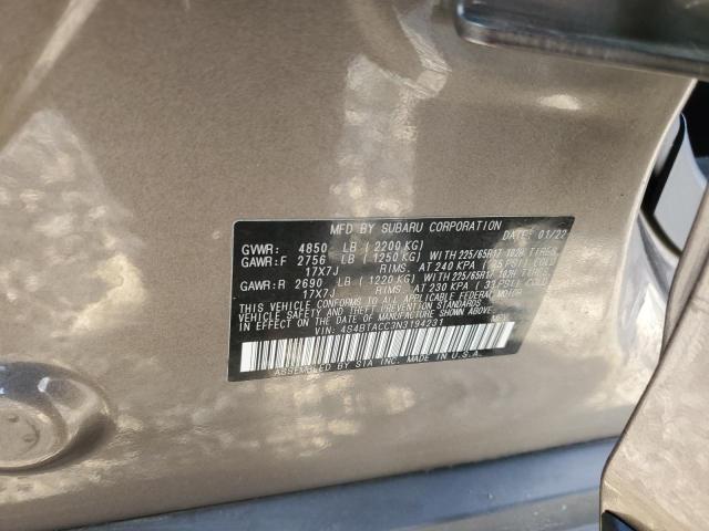 2022 SUBARU OUTBACK PR #3301844370