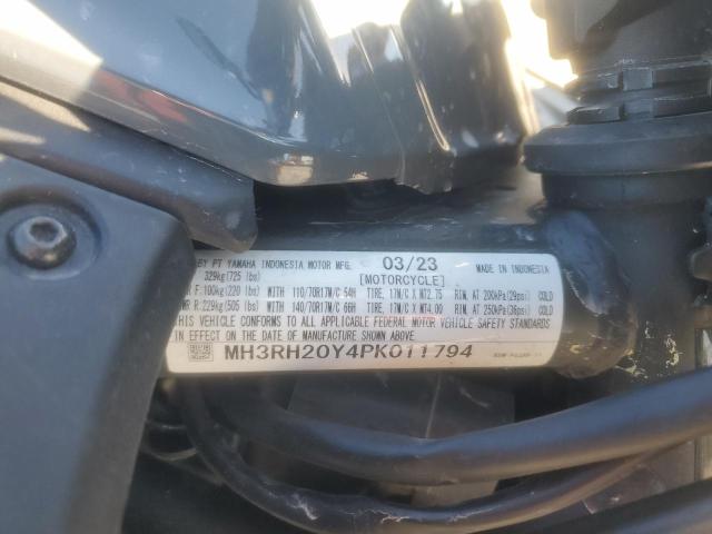 2023 YAMAHA MT-03 - MH3RH20Y4PK011794