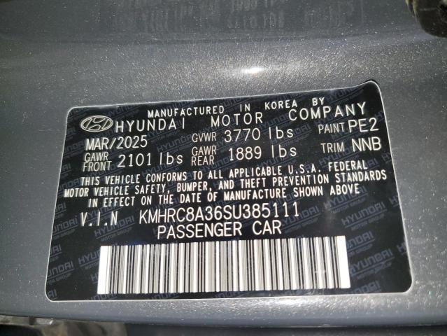 2025 HYUNDAI VENUE SEL KMHRC8A36SU385111