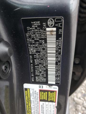 2011 TOYOTA COROLLA BA - 2T1BU4EEXBC539596