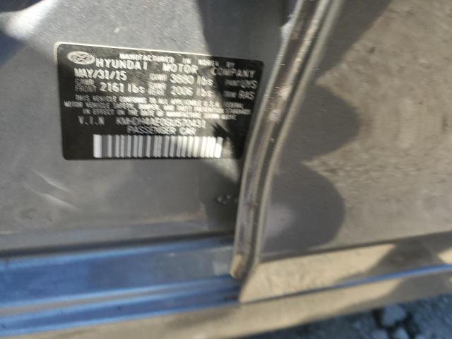 2016 HYUNDAI ELANTRA SE KMHDH4AE0GU570431