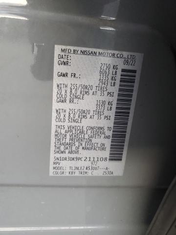 2023 NISSAN PATHFINDER #3296509640