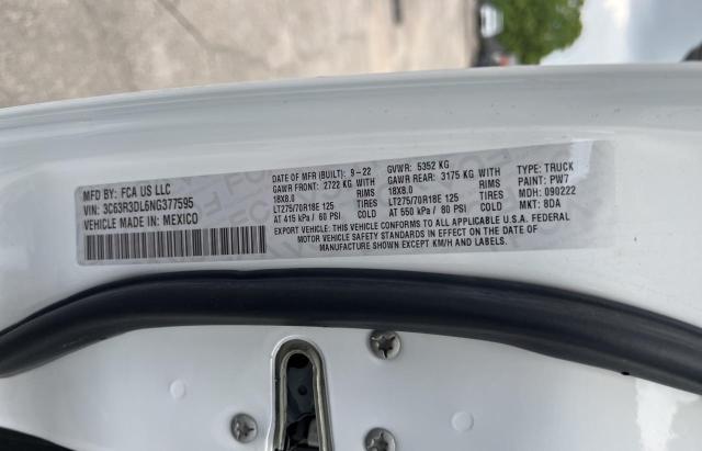 2022 RAM 3500 BIG H #3278560945