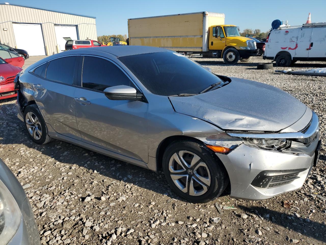 Lot #3311566235 2018 HONDA CIVIC LX