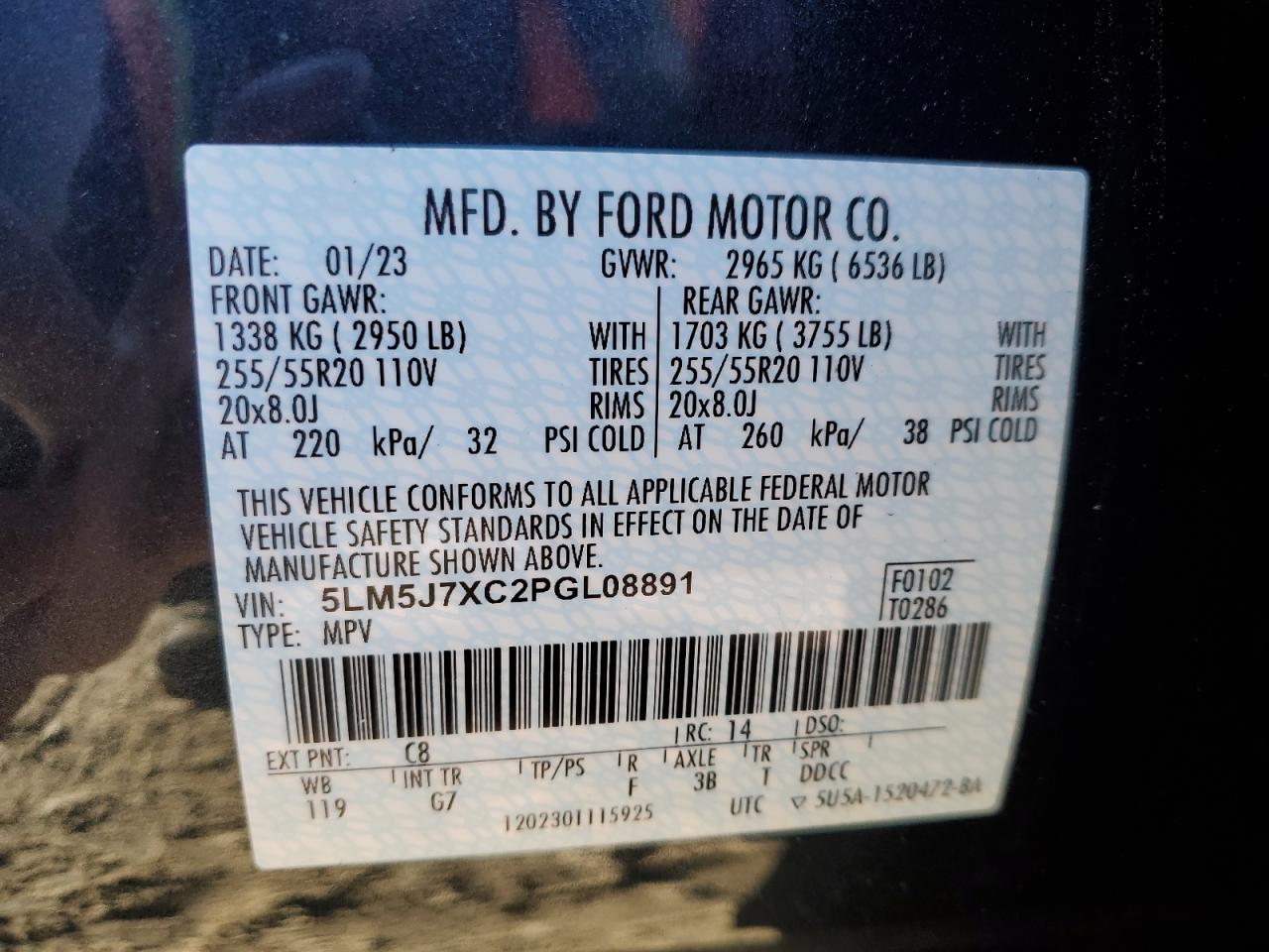 LINCOLN AVIATOR RESERVE