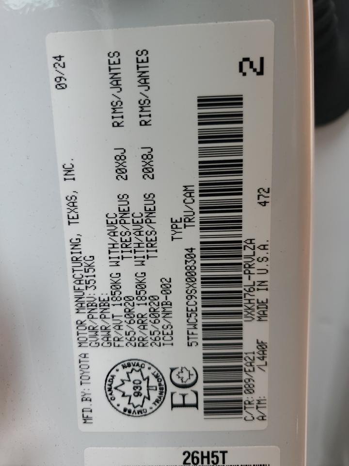 TOYOTA TUNDRA CREWMAX PLATINUM