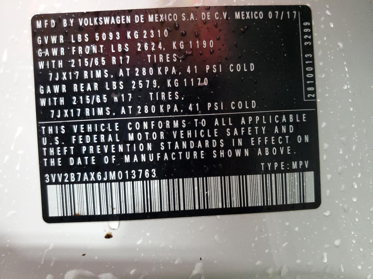 VOLKSWAGEN TIGUAN SE