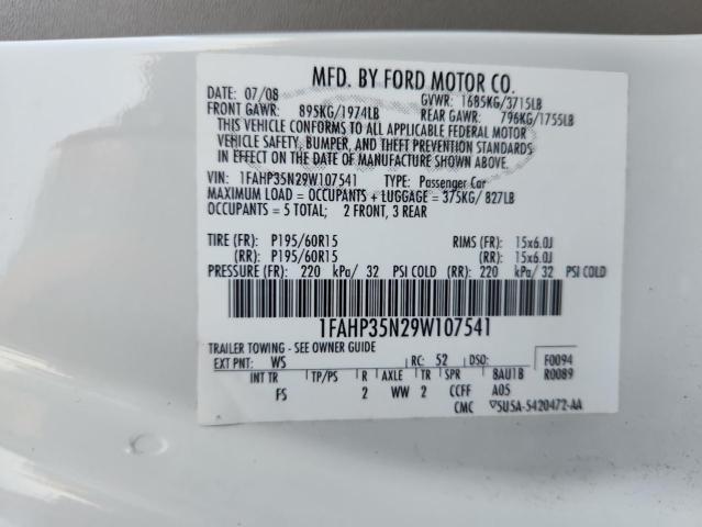 2009 FORD FOCUS SE #3296279479