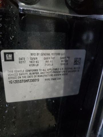 2017 CHEVROLET MALIBU LT 1G1ZE5ST6HF236019