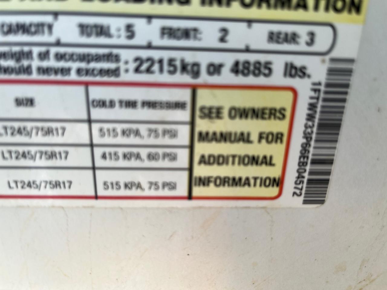 Lot #3266296997 2006 FORD F350 SUPER