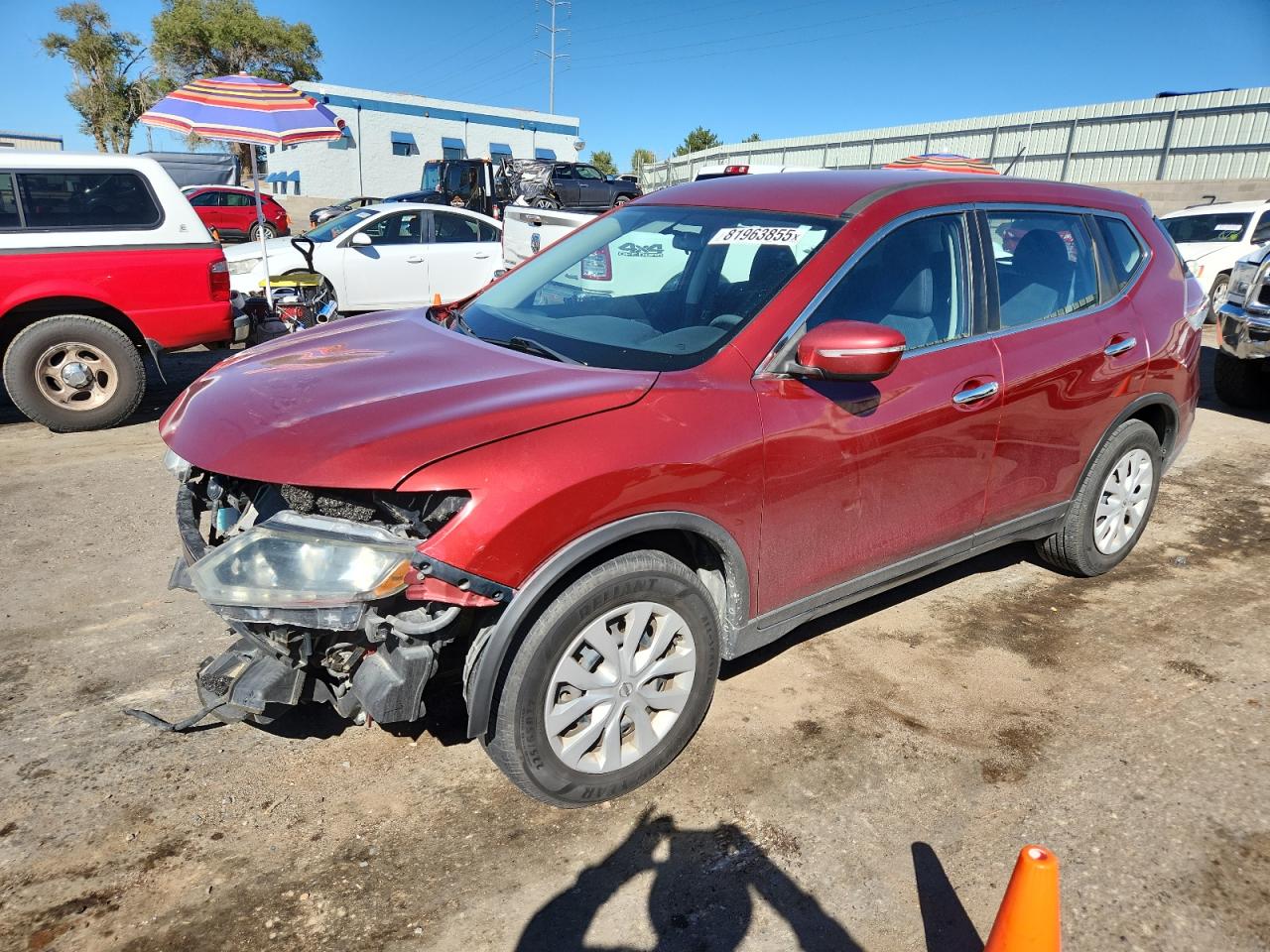 Lot #3278595928 2014 NISSAN ROGUE S