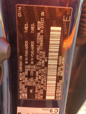 2016 TOYOTA 4RUNNER SR - JTEZU5JR3G5135326