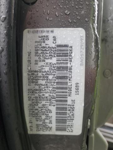 2004 TOYOTA AVALON XL #3278793646