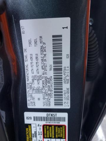 2017 TOYOTA TUNDRA CRE #3303781422