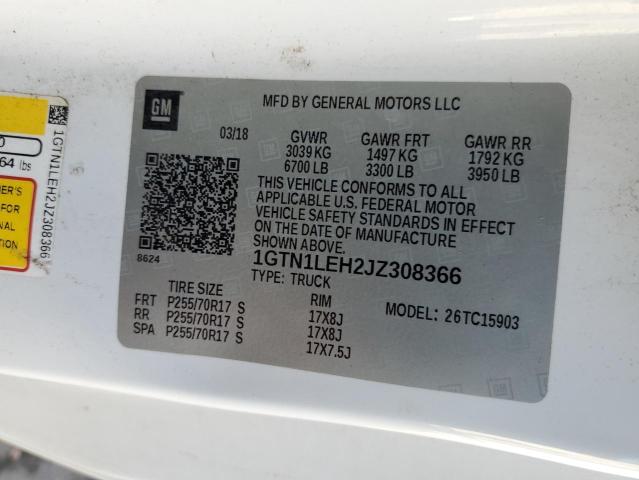 2018 GMC SIERRA C15 #3303652931