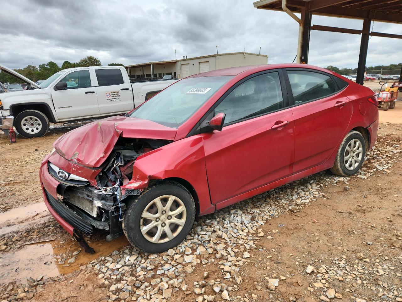 Lot #3290230235 2013 HYUNDAI ACCENT GLS