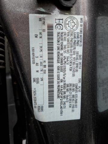 2014 FORD FOCUS SE - 1FADP3F21EL401561