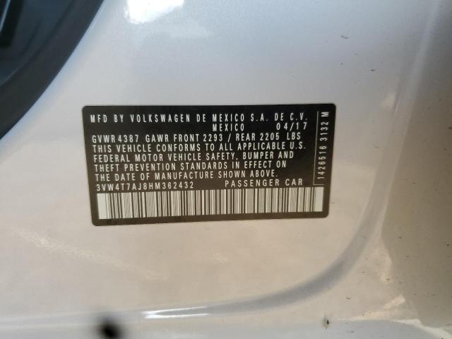 2017 VOLKSWAGEN JETTA GLI #3290373784