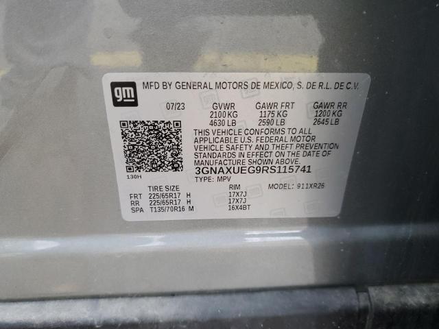 2024 CHEVROLET EQUINOX LT #3290226234
