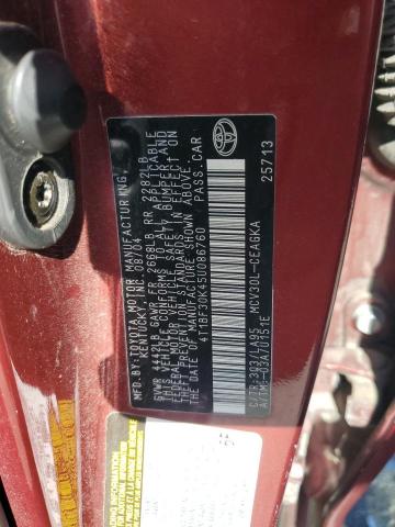 2005 TOYOTA CAMRY LE #3262046494