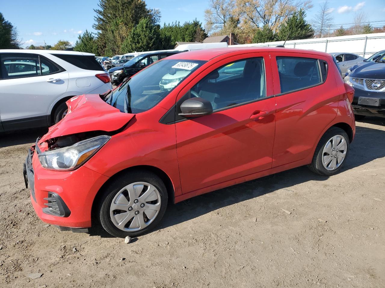 Lot #3302851924 2017 CHEVROLET SPARK LS