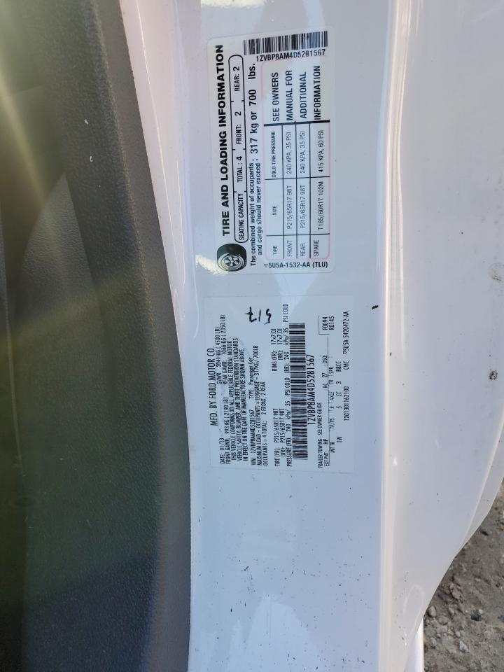 Lot #3301834348 2013 FORD MUSTANG