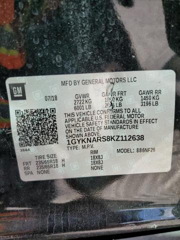 2019 CADILLAC XT5 #3294415512