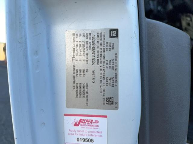 2011 CHEVROLET EXPRESS G2 #3274704810