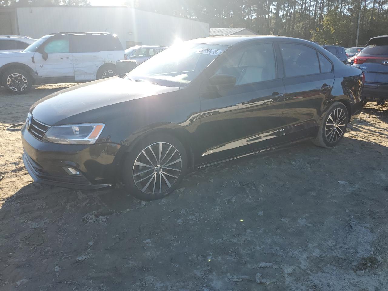 Lot #3281625409 2016 VOLKSWAGEN JETTA SPOR
