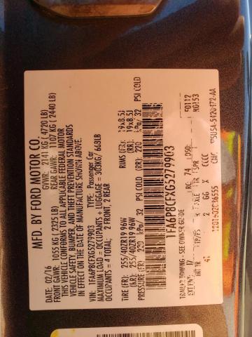 2016 FORD MUSTANG GT #3304032490