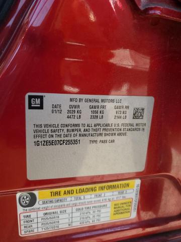 2012 CHEVROLET MALIBU LTZ #3316709440