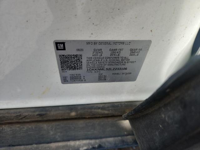 2020 GMC ACADIA SLT #3291219988