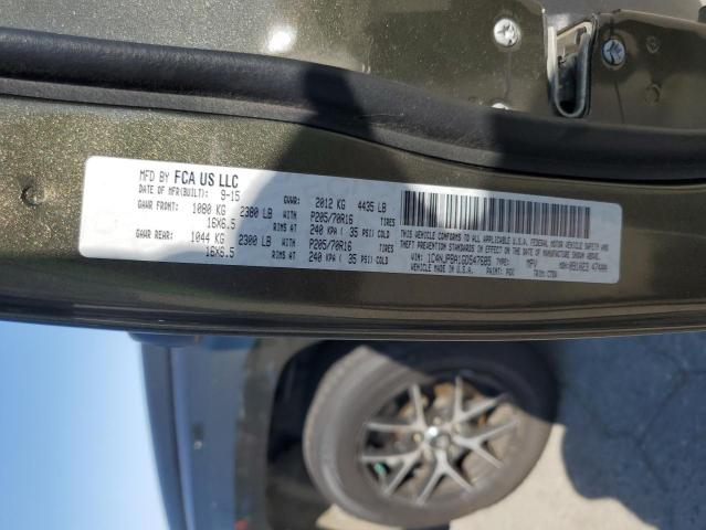 2016 JEEP PATRIOT SP 1C4NJPBA1GD547685