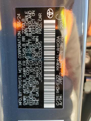 2024 TOYOTA PRIUS PRIME SE JTDACACU2R3023095