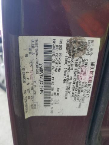 2010 FORD CROWN VICT - 2FABP7BV0AX142492