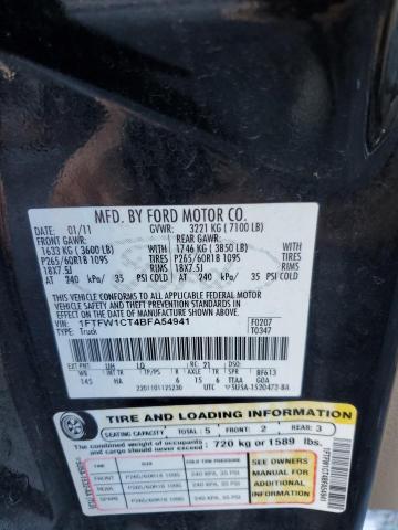 2011 FORD F150 2WD - 1FTFW1CT4BFA54941